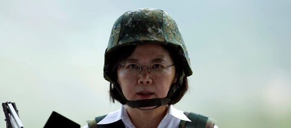 台湾地区新领导人蔡英文 台湾地区新领导人蔡英文 - 俄罗斯卫星通讯社