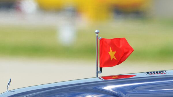 Вьетнамский флаг - 俄罗斯卫星通讯社