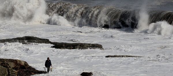 俄烏蘇里斯克市中部因颱風引發河水泛濫 - 俄羅斯衛星通訊社