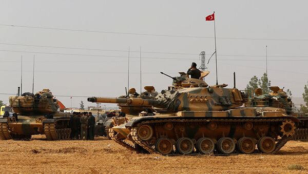 土耳其部隊總參謀部：對敘利亞北部實施108次炮擊摧毀21個目標 - 俄羅斯衛星通訊社