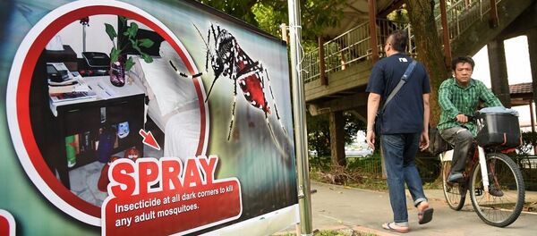 新加坡寨卡病毒感染者中有21个中国人 - 俄罗斯卫星通讯社