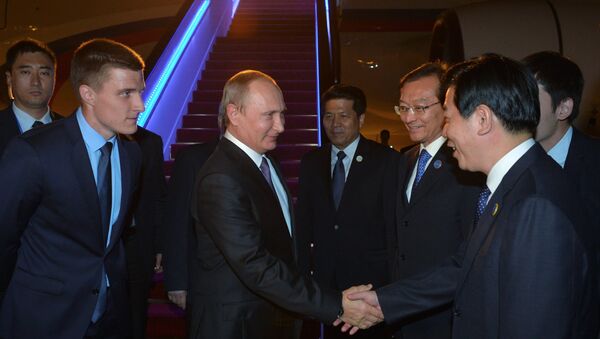 普京抵达杭州出席G20 峰会 - 俄罗斯卫星通讯社