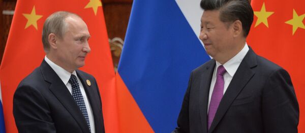 普京为习近平带来一箱冰激凌作为礼物 - 俄罗斯卫星通讯社