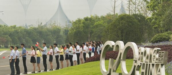 G20峰会在中国杭州拉开帷幕 G20峰会在中国杭州拉开帷幕 - 俄罗斯卫星通讯社