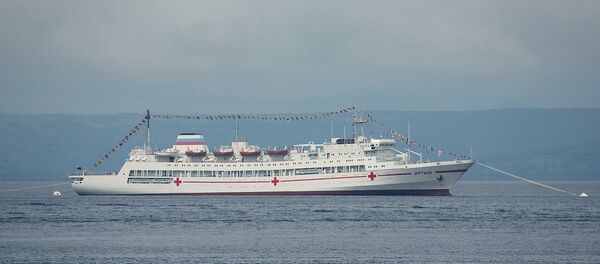 “額爾齊斯”號醫院船 - 俄羅斯衛星通訊社