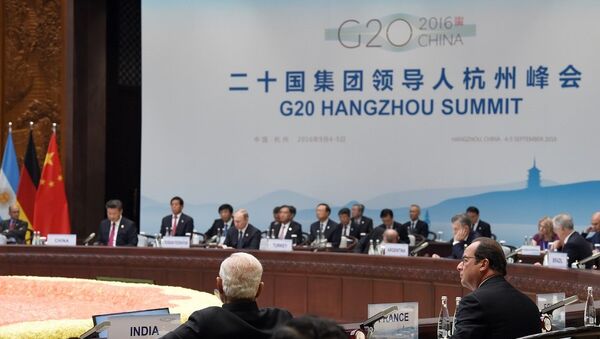 專家：G20峰會中國針對全球經濟發展難題的解決方案是對症下藥 - 俄羅斯衛星通訊社