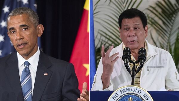 媒体：菲律宾总统就针对奥巴马的言论致歉 - 俄罗斯卫星通讯社