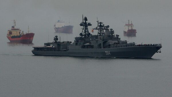 “特里布茨海军上将”号大型反潜舰 - 俄罗斯卫星通讯社