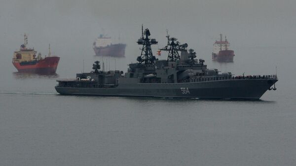 “特里布茨海軍上將”號大型反潛艦 - 俄羅斯衛星通訊社