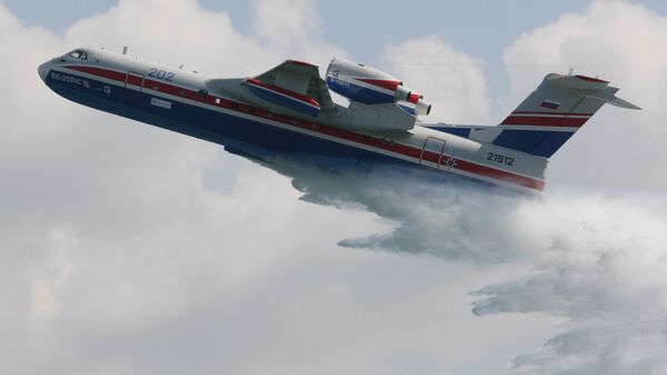 俄緊急情況部兩架別-200飛機在葡萄牙撲滅26起森林大火 - 俄羅斯衛星通訊社