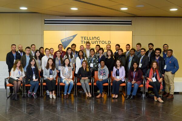 卫星新闻社记者学校开门迎接18国记者 卫星新闻社记者学校开门迎接18国记者 - 俄罗斯卫星通讯社