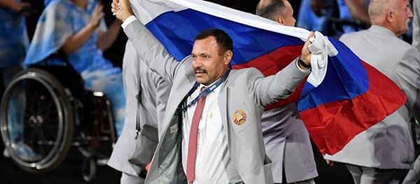 白俄罗斯残奥代表团在里约举俄罗斯国旗 白俄政府支持该立场 - 俄罗斯卫星通讯社