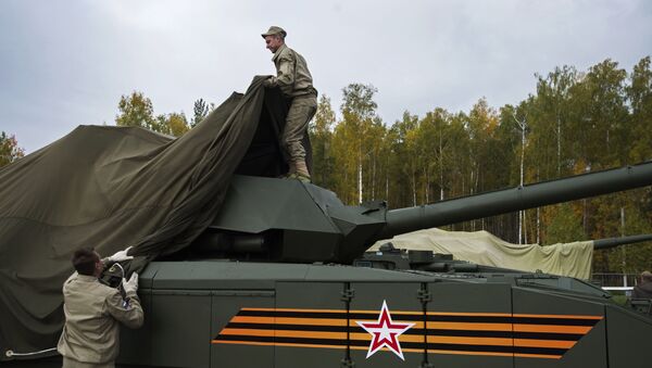 俄國防部：T-14“阿瑪塔”坦克國家檢測將於2017年完成 - 俄羅斯衛星通訊社