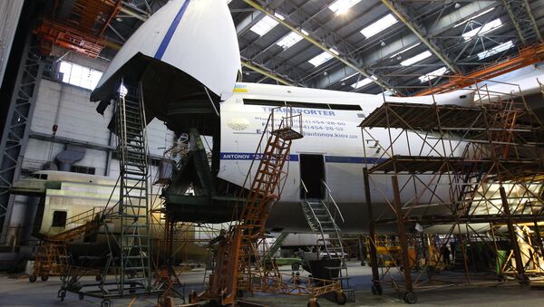 乌安东诺夫飞机公司因与俄合作破裂停止组装飞机 - 俄罗斯卫星通讯社