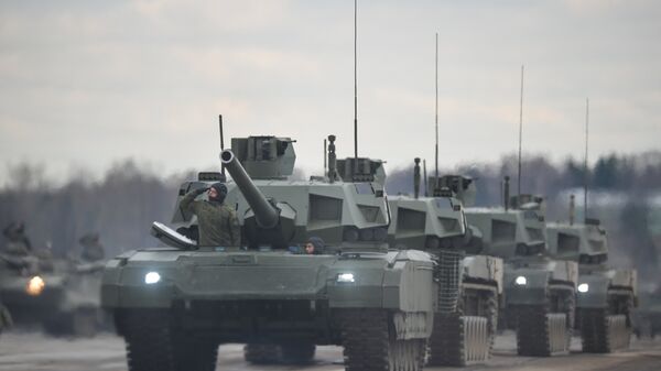 俄罗斯最新型T-14“阿玛塔”坦克已列装俄军