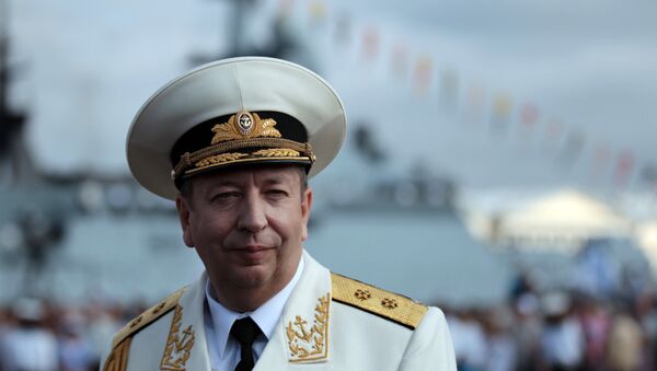 俄羅斯海軍副司令亞歷山大·費多堅科夫 - 俄羅斯衛星通訊社