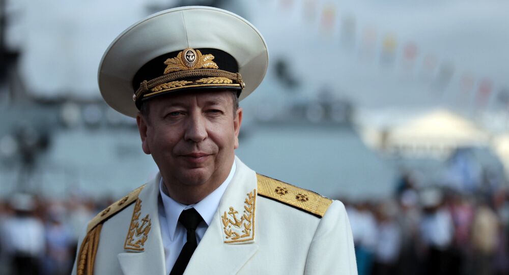 俄罗斯海军副司令亚历山大·费多坚科夫