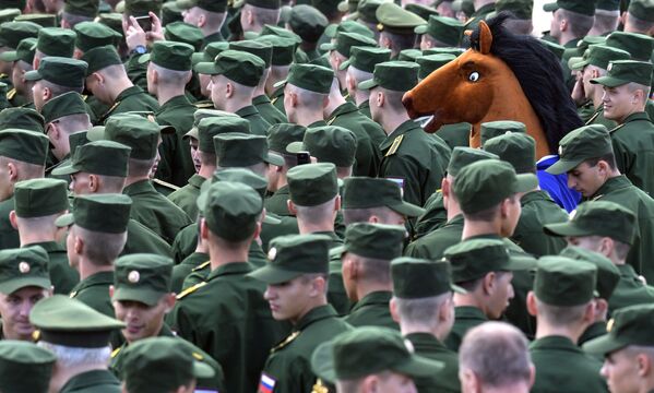 “军队-2016”国际军事技术论坛上的军人 - 俄罗斯卫星通讯社