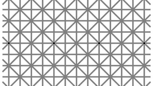 網絡用戶為看帶12個黑點的視錯覺圖像絞盡腦汁 - 俄羅斯衛星通訊社