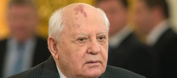 戈尔巴乔夫呼吁美国与俄罗斯展开《中导条约》谈判 - 俄罗斯卫星通讯社