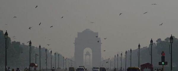 印度新德里空氣污染指數超標逾10倍 印度新德里空氣污染指數超標逾10倍 - 俄羅斯衛星通訊社
