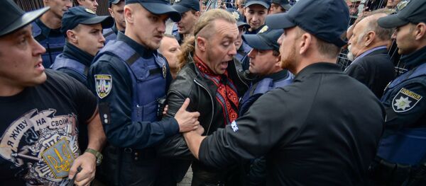 一名俄羅斯人在俄駐基輔大使館附近被毆打 襲擊者被捕 - 俄羅斯衛星通訊社