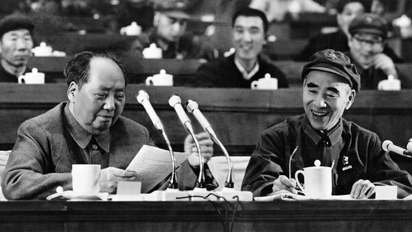毛泽东和林彪 - 俄罗斯卫星通讯社
