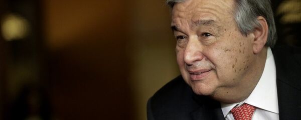 聯合秘書長候選人安東尼奧·古特雷斯 - 俄羅斯衛星通訊社