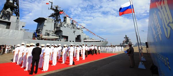 俄中“海上聯合—2017”第一階段演習在波羅的海海域舉行 - 俄羅斯衛星通訊社