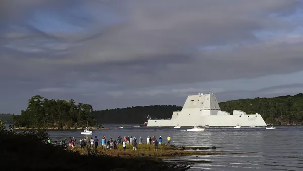 美國的“隱身”軍艦出現故障 - 俄羅斯衛星通訊社