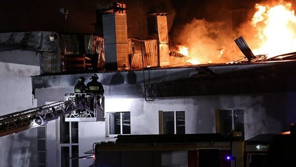 俄紧急情况部：莫斯科东部仓库的火灾已被扑灭 - 俄罗斯卫星通讯社