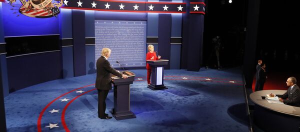 Hillary Clinton and Donald Trump - 俄罗斯卫星通讯社