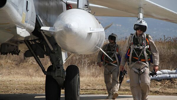 俄飛行員在敘總能“咬尾”以美國為首的國際聯軍飛機 - 俄羅斯衛星通訊社