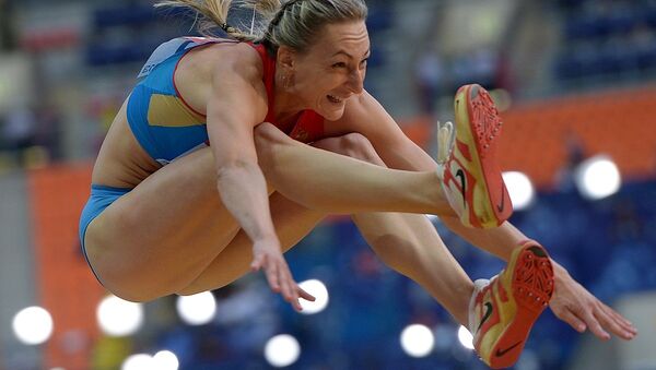 俄女撑杆跳运动员将在世锦赛过去9年后获得奖牌 - 俄罗斯卫星通讯社