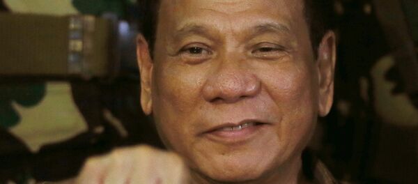 菲律賓總統羅德里戈•杜特爾特 - 俄羅斯衛星通訊社