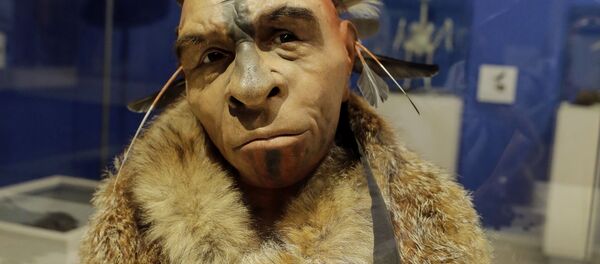 Портрет неандертальца, жившего около 50 000 лет назад Портрет неандертальца, жившего около 50 000 лет назад - 俄罗斯卫星通讯社