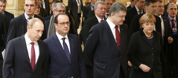 中國外交部：中方積極評價俄德法烏四國為政治解決烏克蘭問題所作努力 - 俄羅斯衛星通訊社