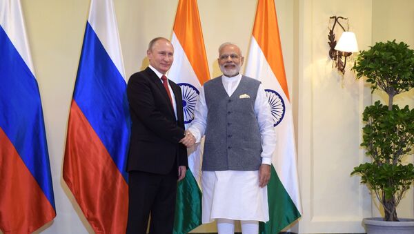 普京：俄印两国在国际问题上立场接近 - 俄罗斯卫星通讯社