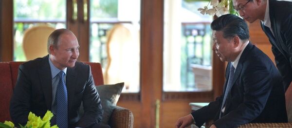 習近平與普京 - 俄羅斯衛星通訊社