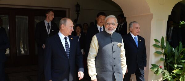 金砖领导人举行小范围会晤 - 俄罗斯卫星通讯社