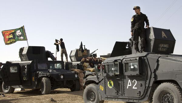 Иракские военные готовятся к военной операции по освобождению города Мосул - 俄羅斯衛星通訊社