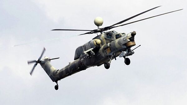 總裁：軍用直升機佔俄國防出口公司訂單總量的10%（圖為米-28NE直升機） - 俄羅斯衛星通訊社