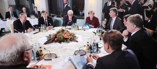 “诺曼底四方会谈”在柏林举行 - 俄罗斯卫星通讯社