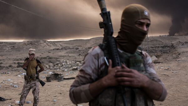 媒體：伊拉克什葉派民兵在摩蘇爾西部與伊斯蘭國組織開戰 - 俄羅斯衛星通訊社