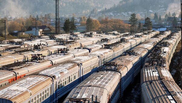 今年頭四個月從日本經西伯利亞大鐵路的集裝箱運輸量增加56% - 俄羅斯衛星通訊社