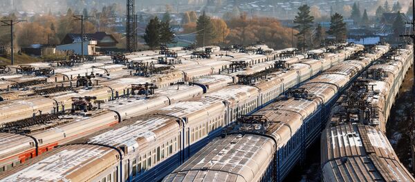 跨西伯利亚运输发展商务论坛在俄驻日贸易代表处开幕 跨西伯利亚运输发展商务论坛在俄驻日贸易代表处开幕 - 俄罗斯卫星通讯社