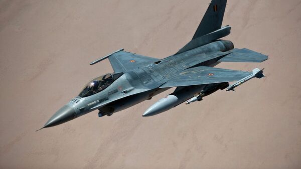 比利时的F-16歼击机 - 俄罗斯卫星通讯社