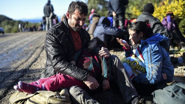 Сирийские беженцы на востоке Турции  - 俄罗斯卫星通讯社