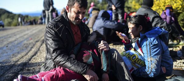 Сирийские беженцы на востоке Турции - 俄羅斯衛星通訊社