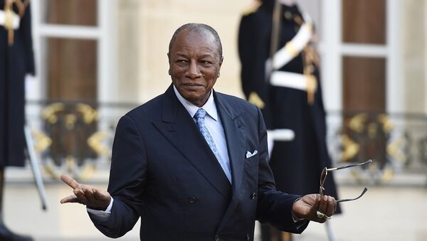 媒体：几内亚总统位于宾馆总统套房内 手机被拿走 - 俄罗斯卫星通讯社
